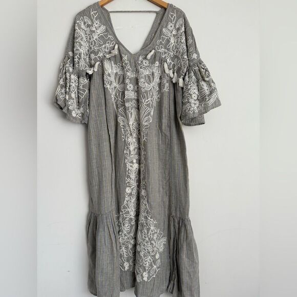 Maeve|Anthropologie Tisdale Embroiled Dress. - Picture 7 of 8